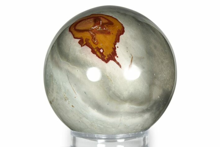 Polished Polychrome Jasper Sphere - Madagascar #341647
